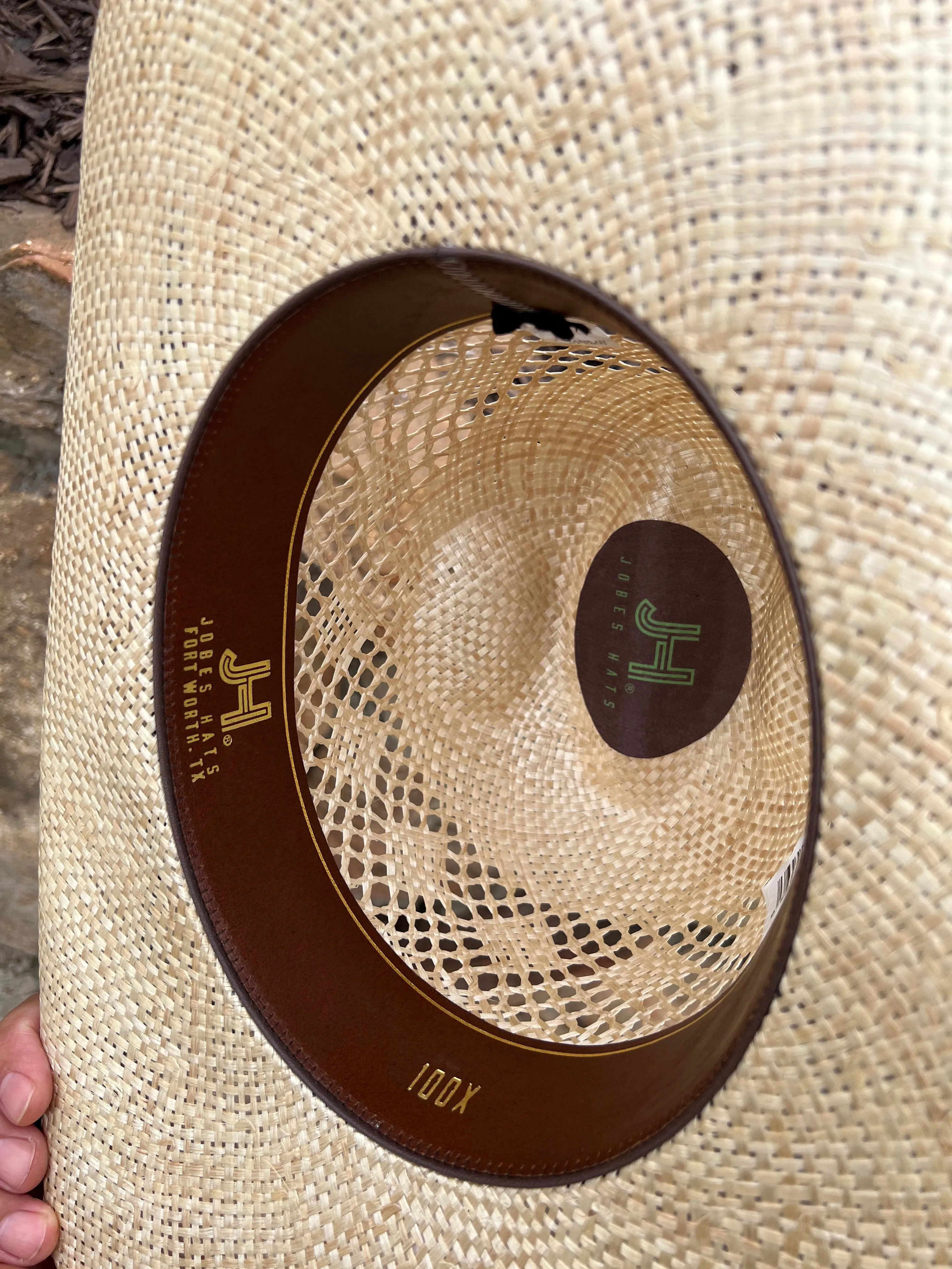 2022 Jobes Hats Straw Hat “Sisal Gold” 4” Brim (Comes open and flat)