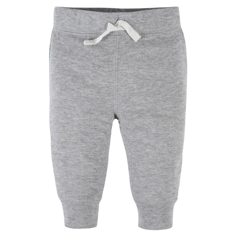 4-Pack Baby Boys Gray Active Pants