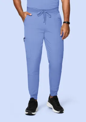 7 Pocket Joggers Coastline Blue