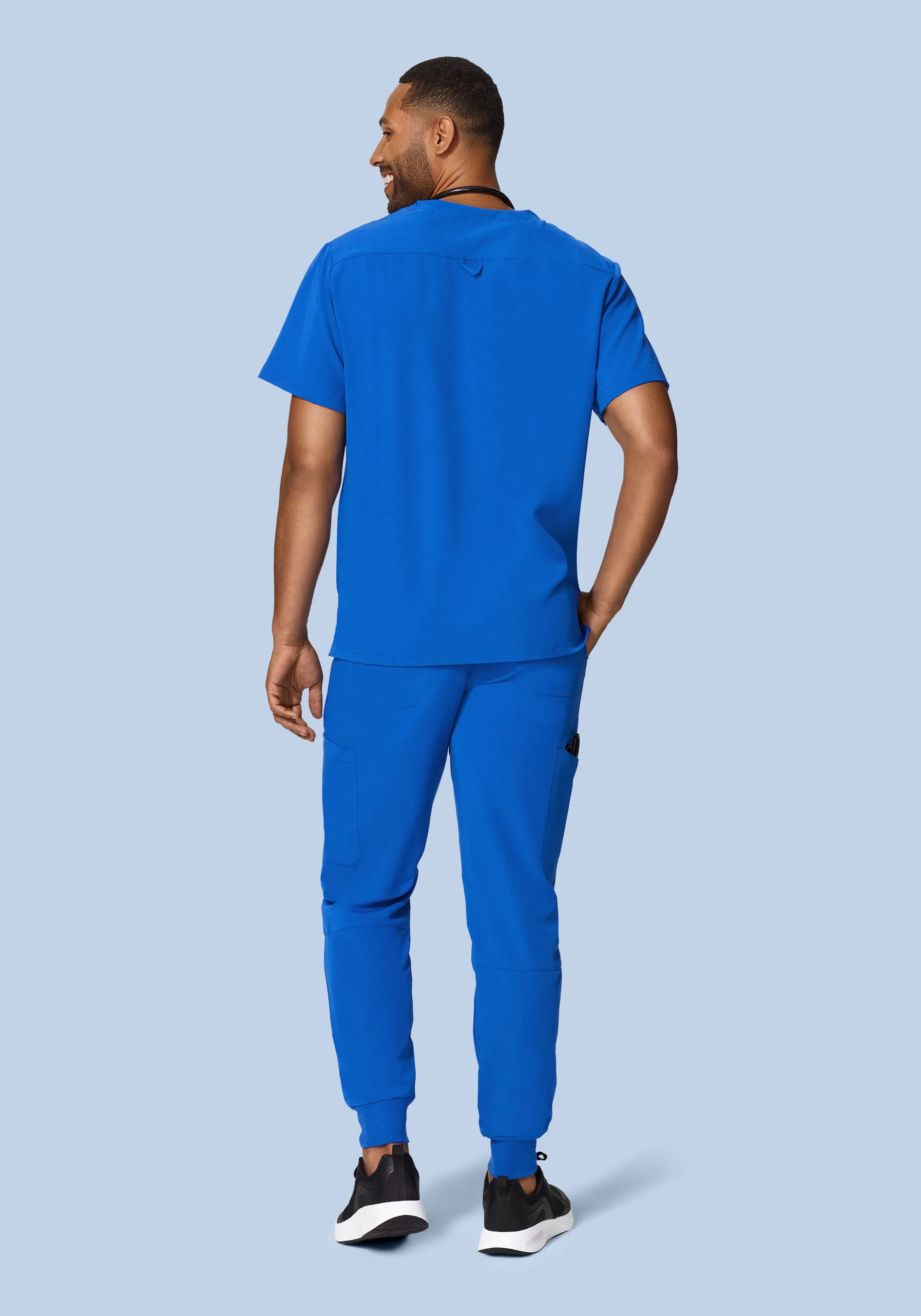 7 Pocket Joggers Royal Blue