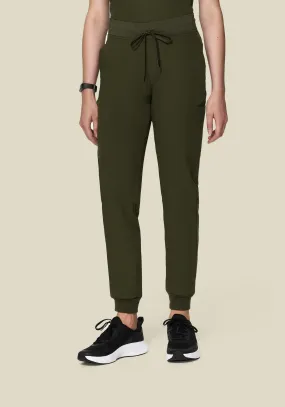 9 Pocket Joggers Olive