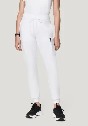 9 Pocket Joggers White