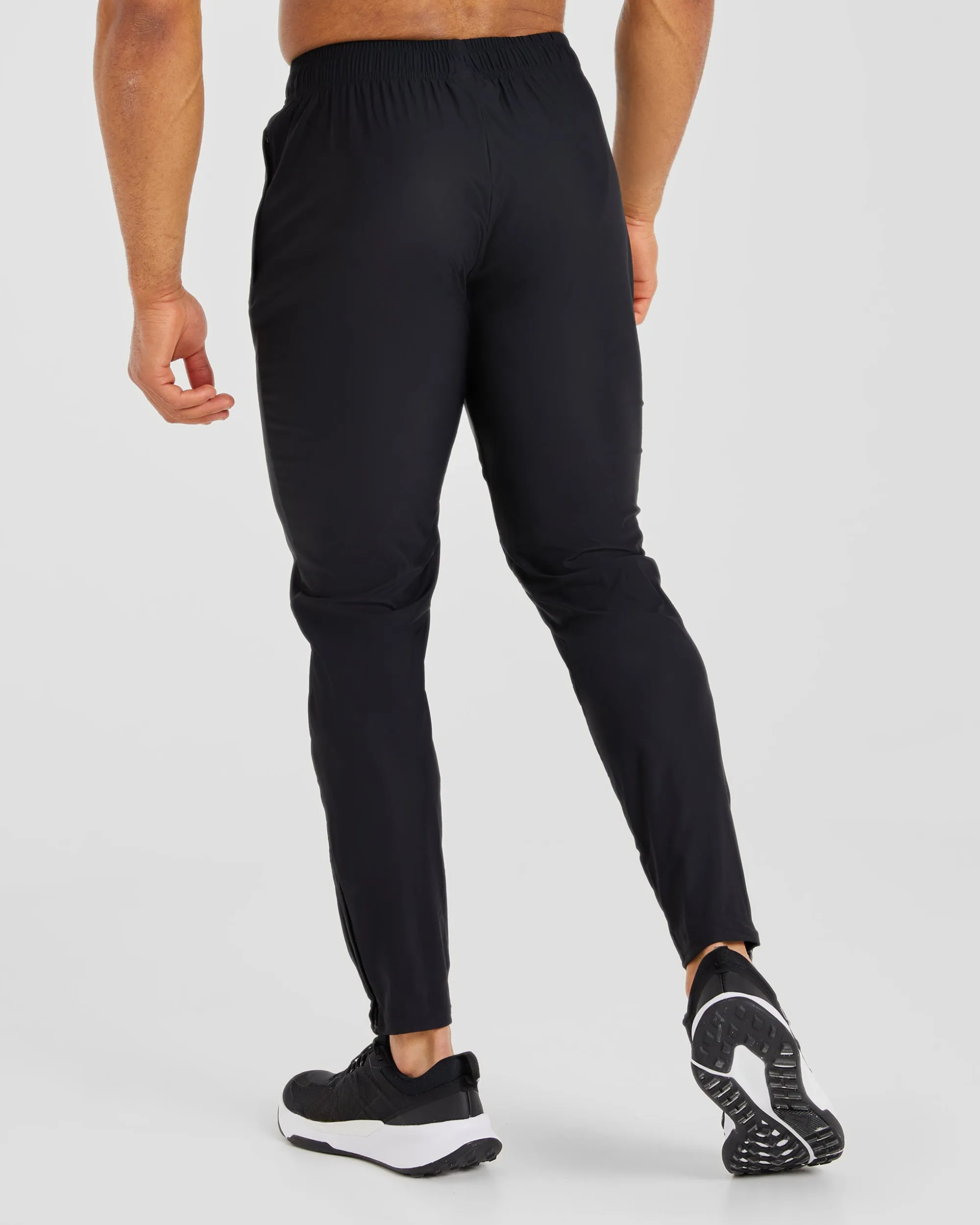 Ascend Zip Joggers - Black