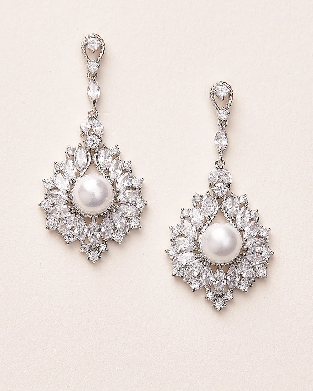 Avery Pearl Statement Earrings