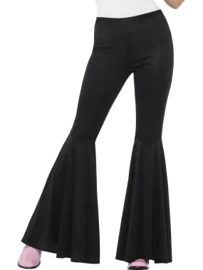 Black Flared Trousers