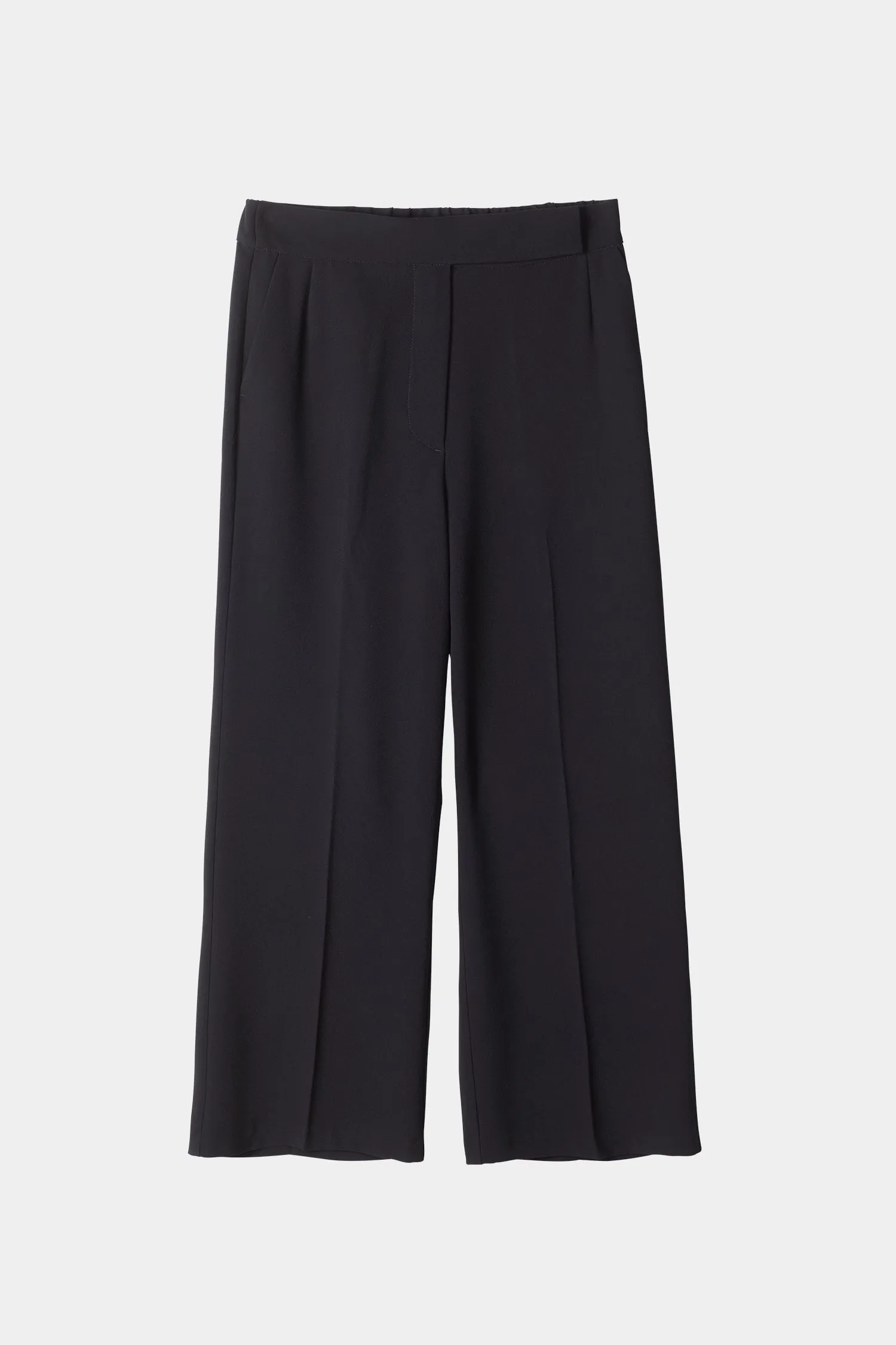 BONITA TROUSERS CROPPED - BLACK