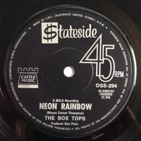 Box Tops – Neon Rainbow (VG /Generic)