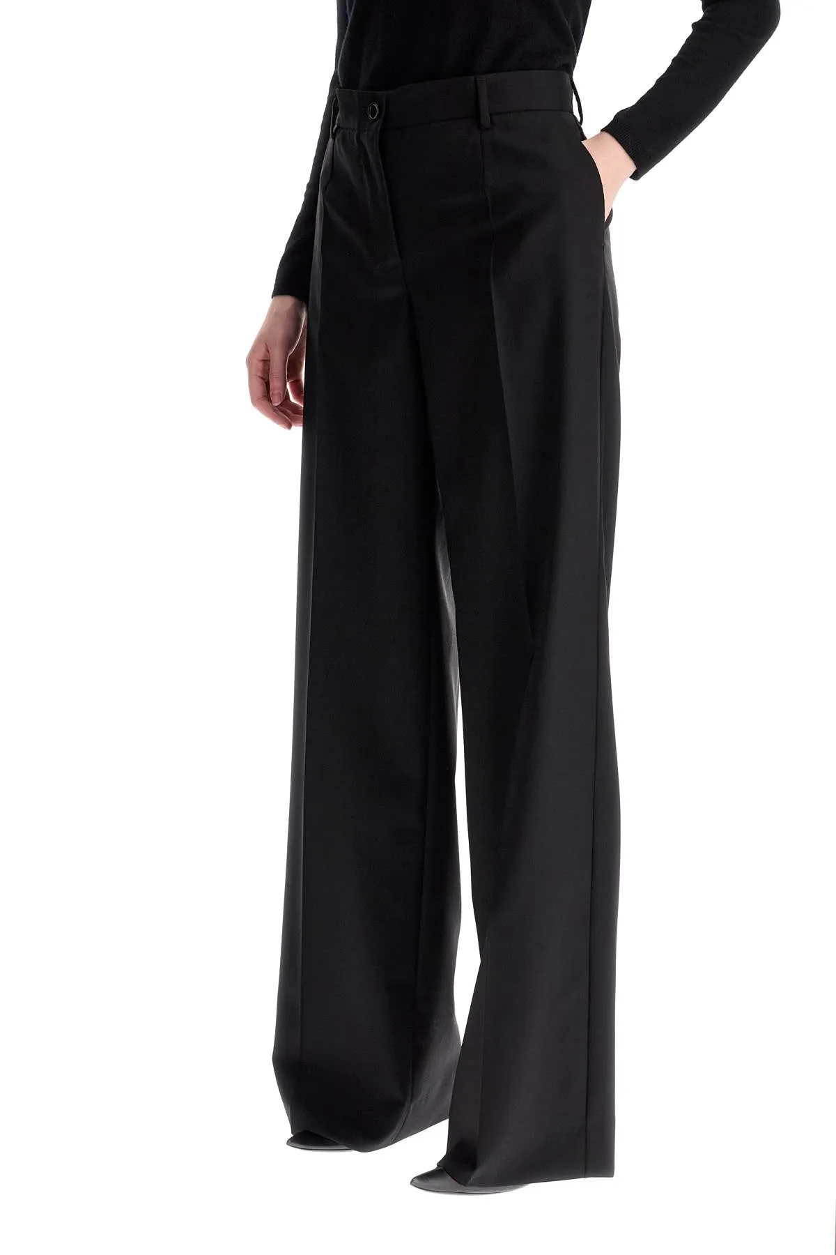 Dolce & Gabbana Woolen Flare Pants In