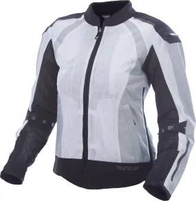 FLY RACING WOMEN'S COOLPRO MESH JACKET WHITE/BLACK XS 477-8056-1