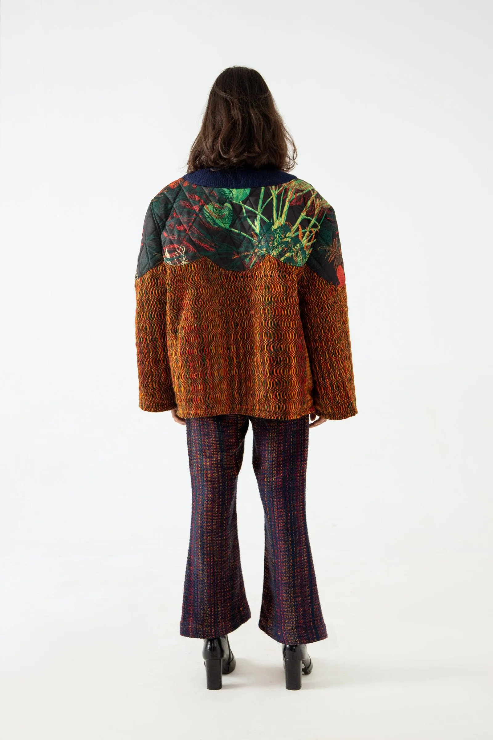 “GENESIS” FLARED KIMONO TROUSERS