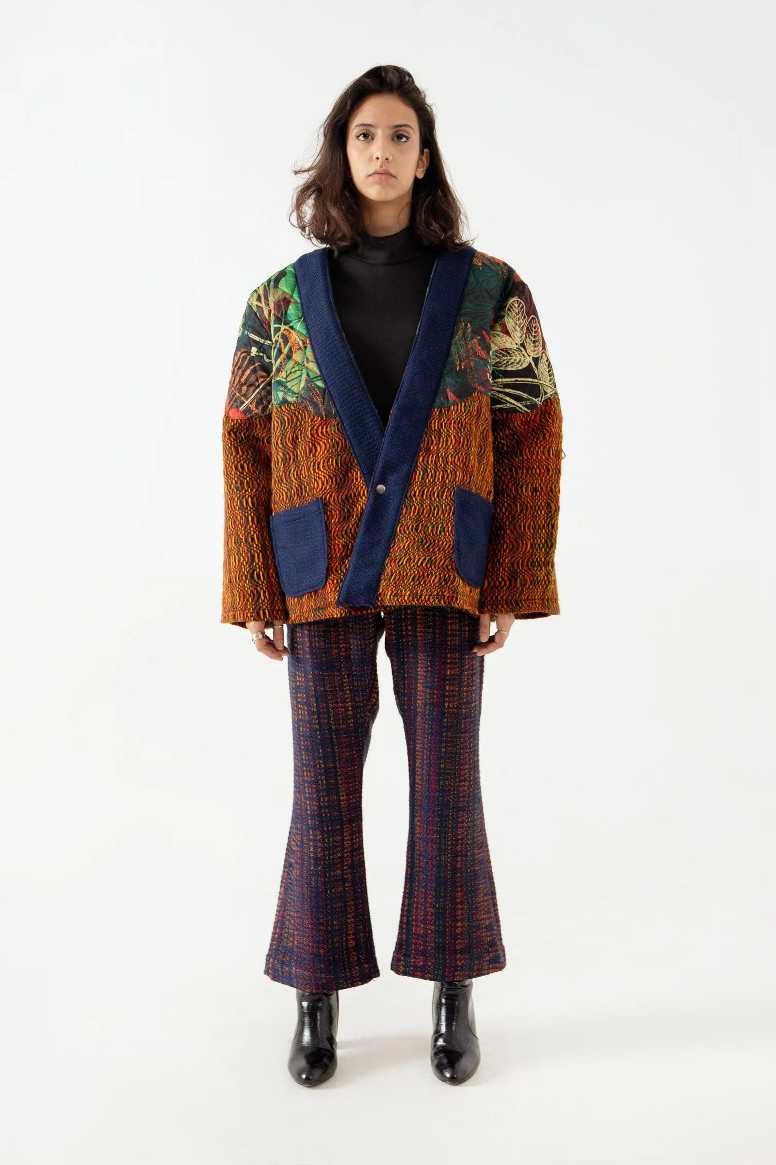 “GENESIS” FLARED KIMONO TROUSERS