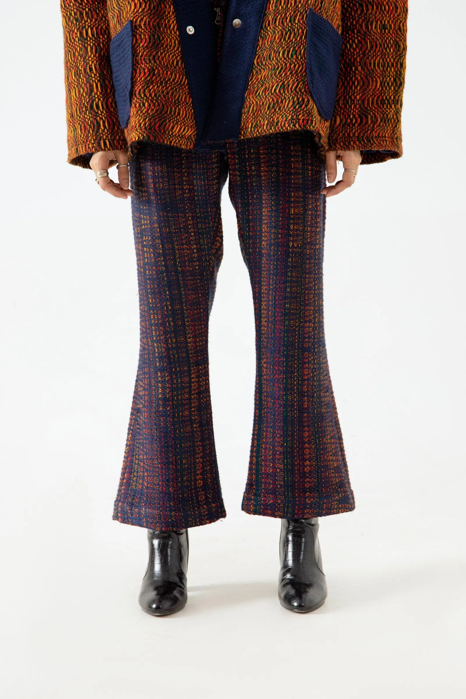 “GENESIS” FLARED KIMONO TROUSERS