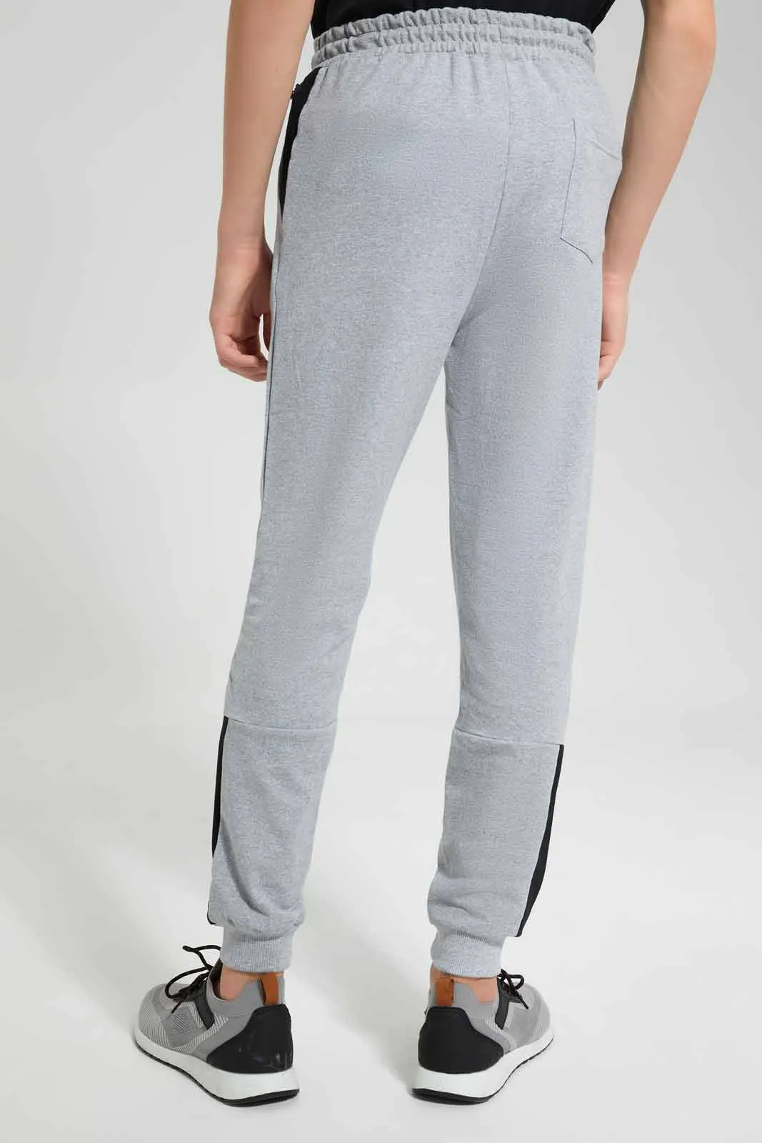 Grey Pique Active Pant