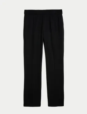 Jersey Flared Trousers