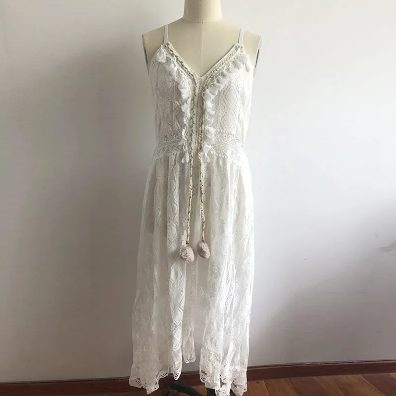 Lace Boho Flowy dress