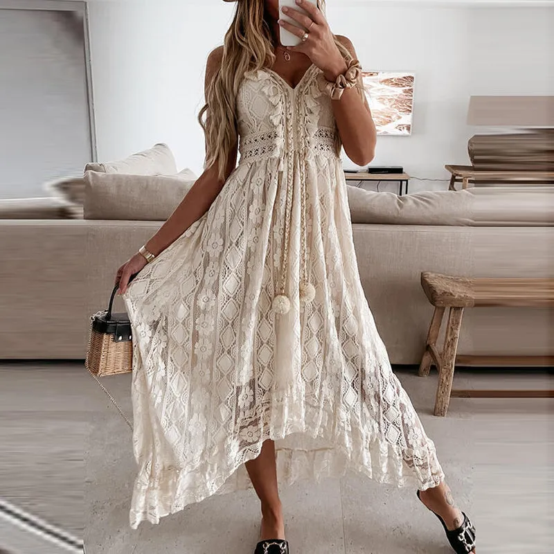 Lace Boho Flowy dress