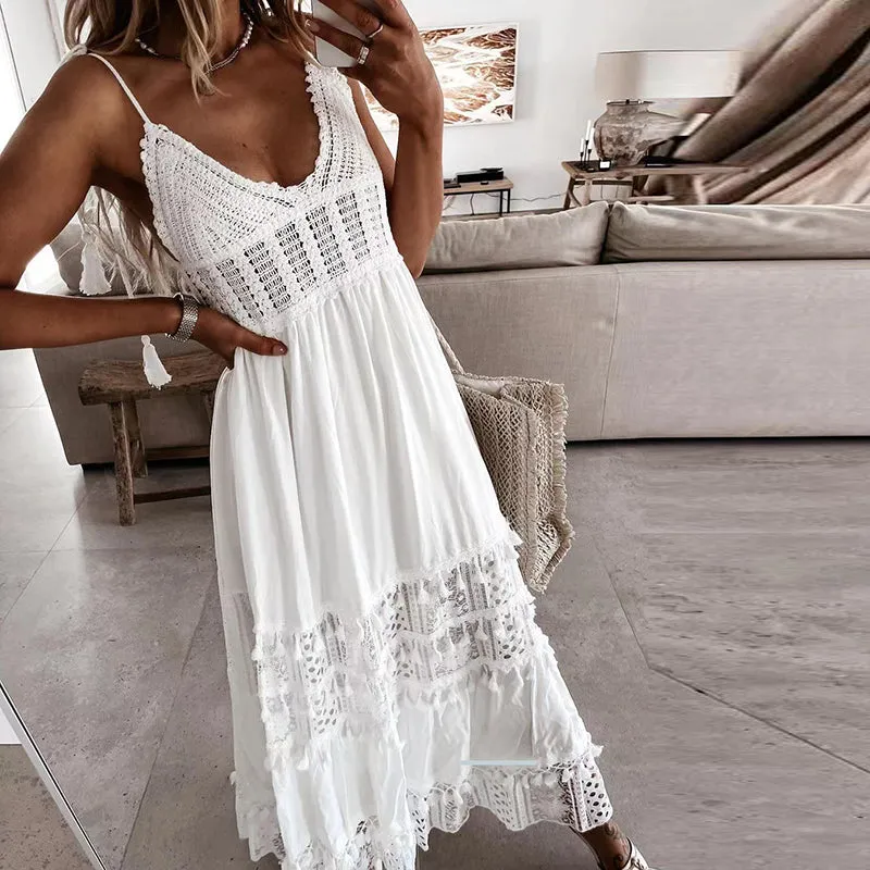 Lace Boho Flowy dress