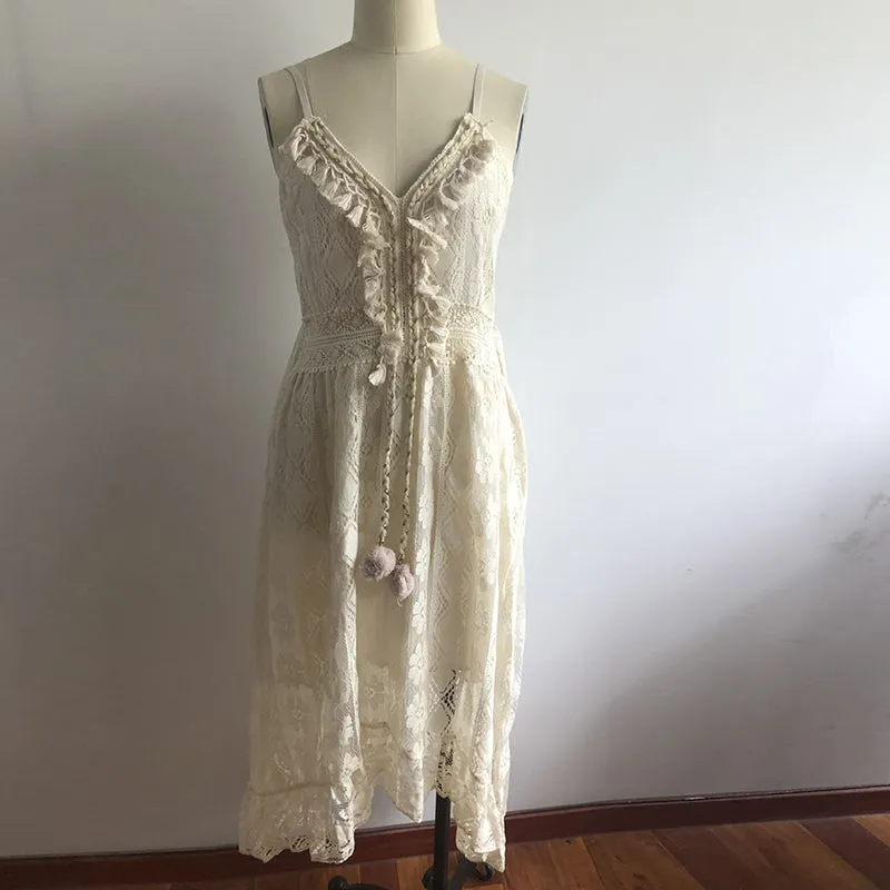 Lace Boho Flowy dress