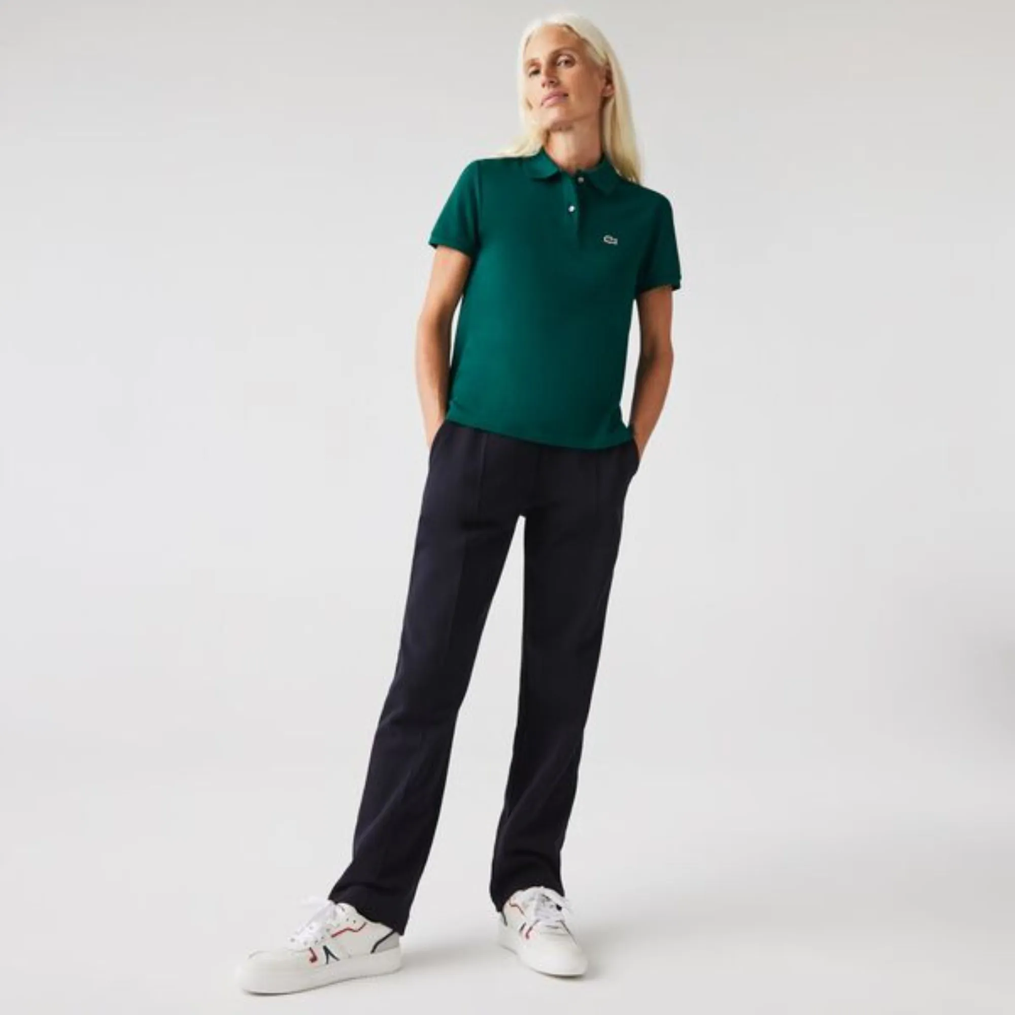 Lacoste Women’S Lightweight Cotton Fleece Tracksuit Pants - Abimes