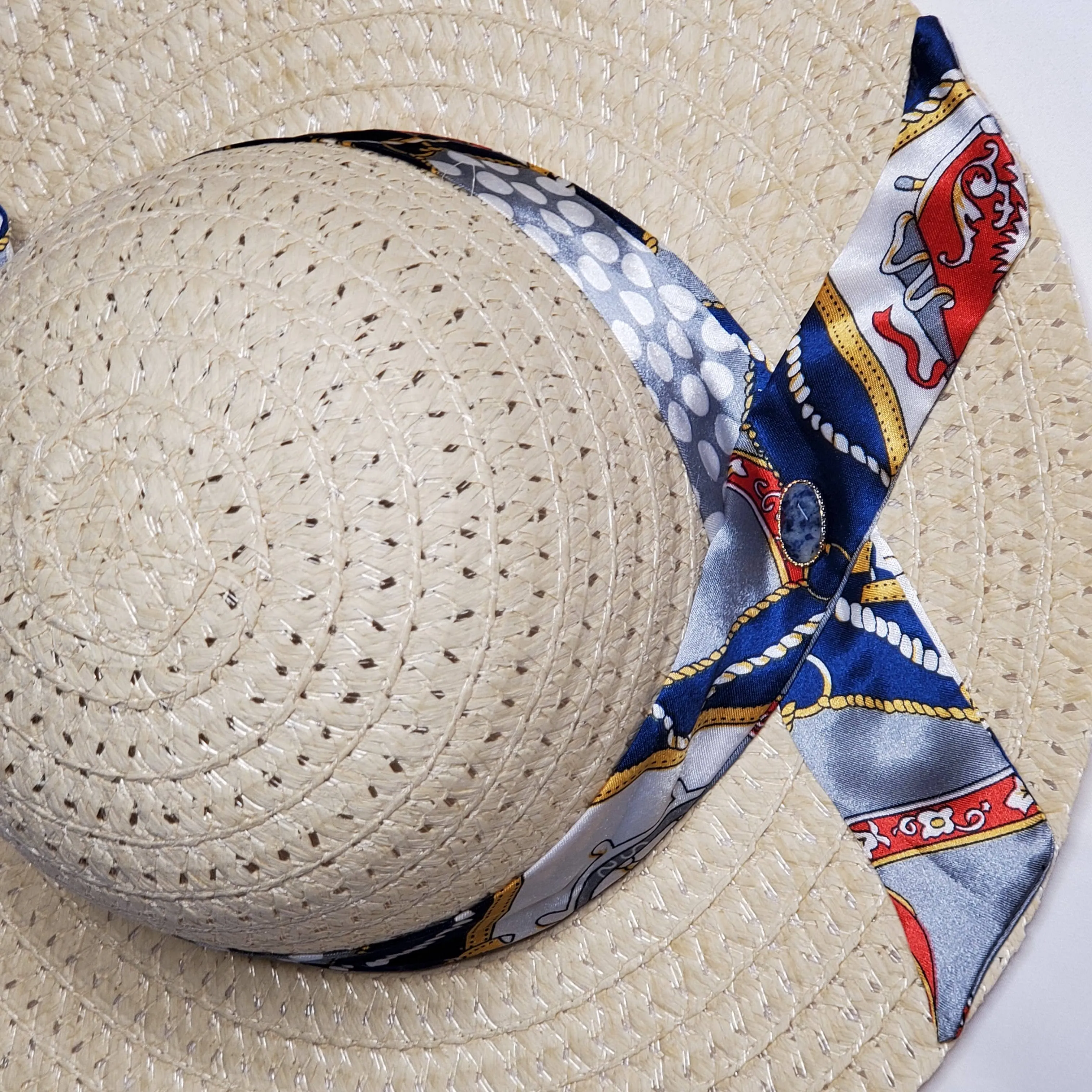 Mommy & Me Nautical Straw Hats