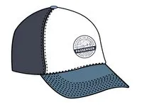 Odyssey Active Trucker Cap - Navy/ Moonlight Blue