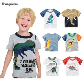 Orangemom Summer clothing boys short sleeve T-shirt cotton clothes