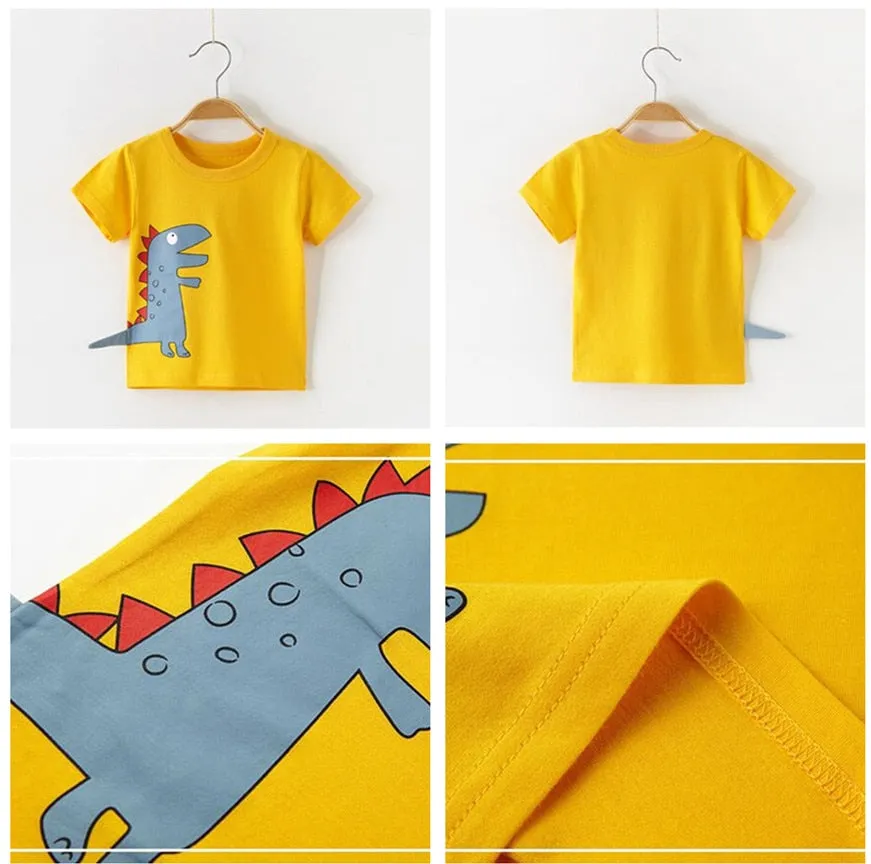 Orangemom Summer clothing boys short sleeve T-shirt cotton clothes