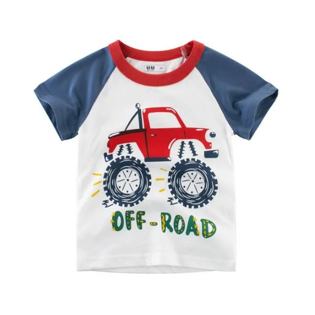 Orangemom Summer clothing boys short sleeve T-shirt cotton clothes