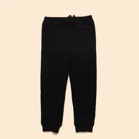 Organic Cotton Unisex Joggers- Black