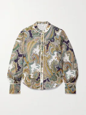 Paisley print shirt