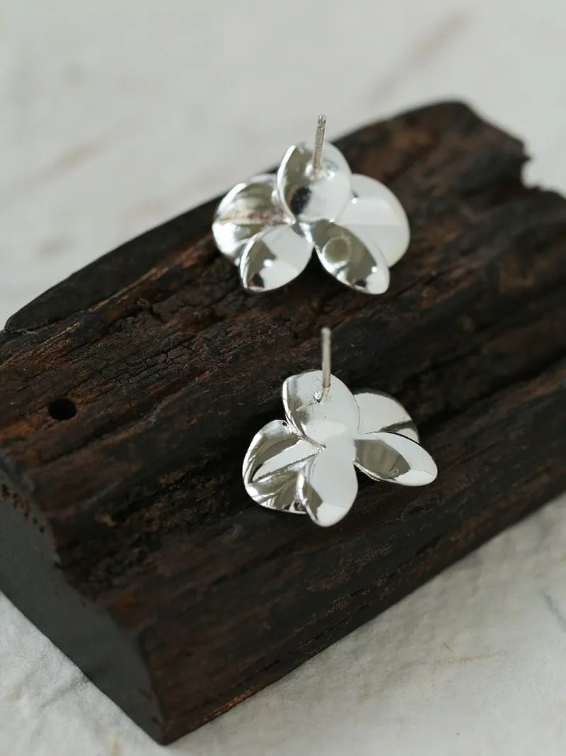 Phalaenopsis Pearl Stud Earrings