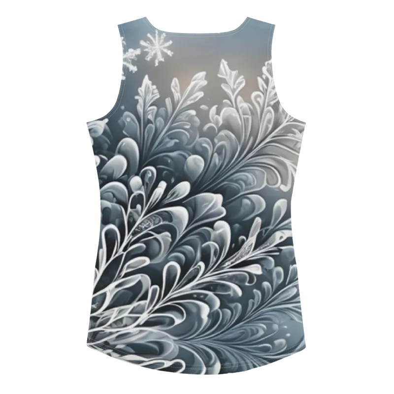 "Frosted Elegance" Collection - Active Tank Top