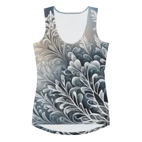 "Frosted Elegance" Collection - Active Tank Top