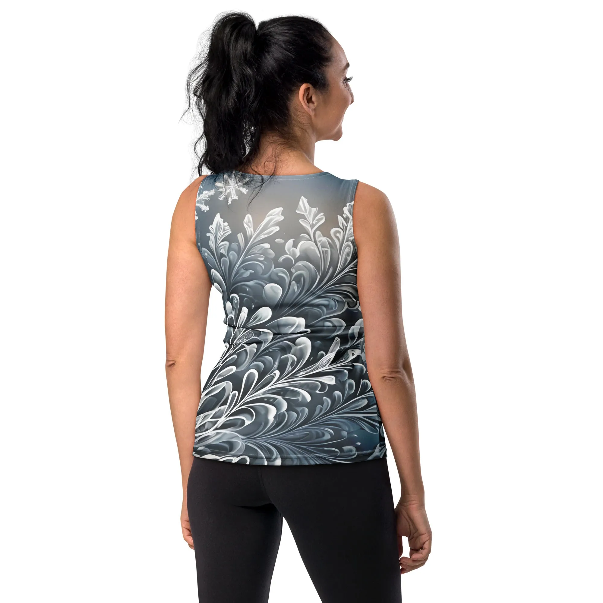 "Frosted Elegance" Collection - Active Tank Top