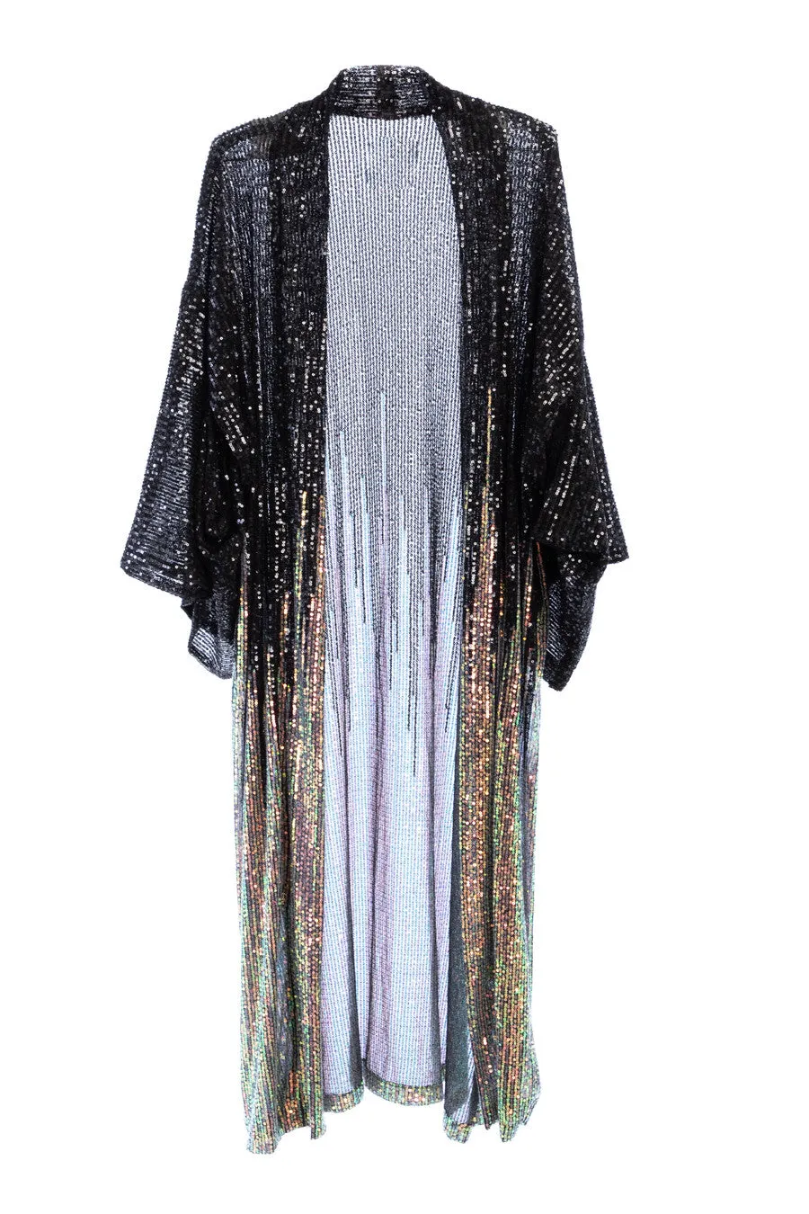 Sequin Kimono Duster Formal