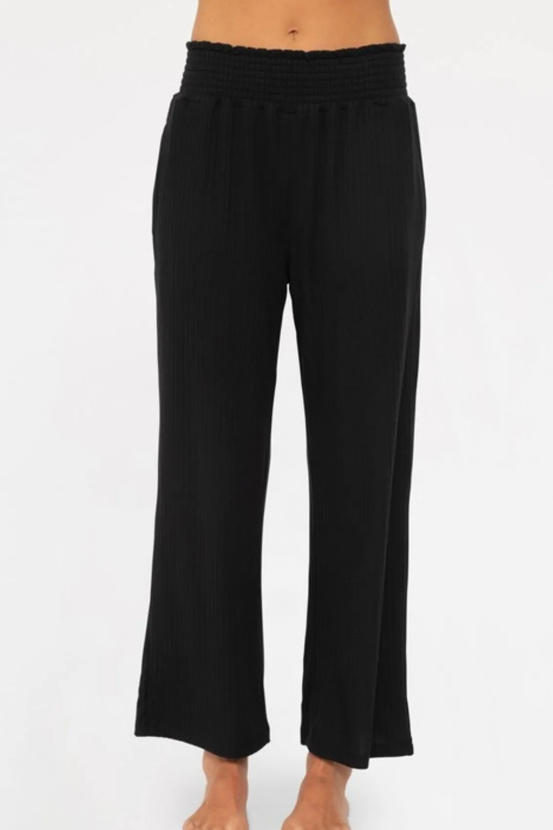 Soft Ribbed Lightweight Lounge Pants