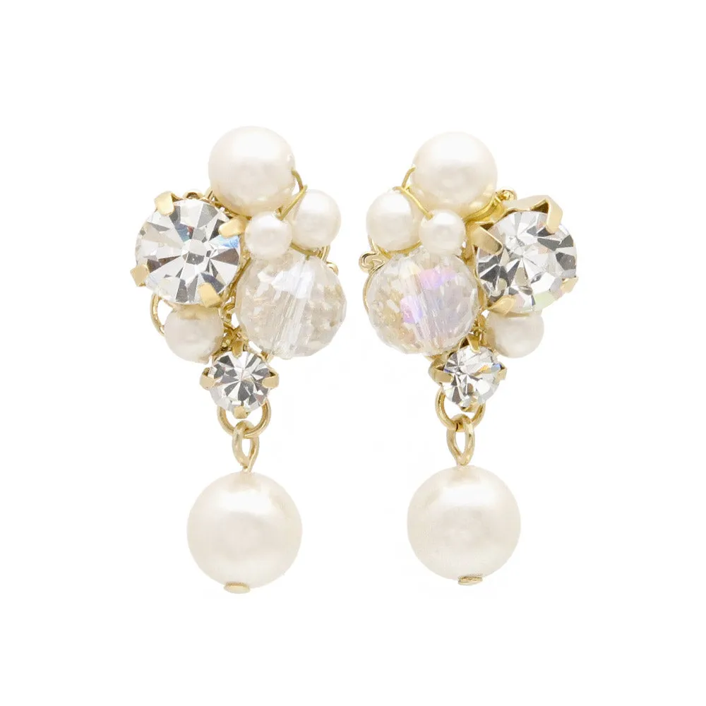 Statement Cluster Earrings