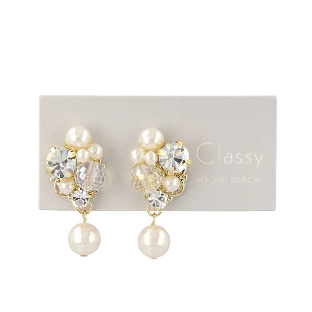 Statement Cluster Earrings