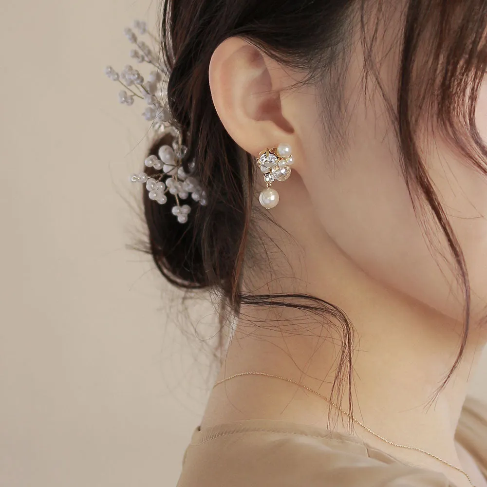 Statement Cluster Earrings