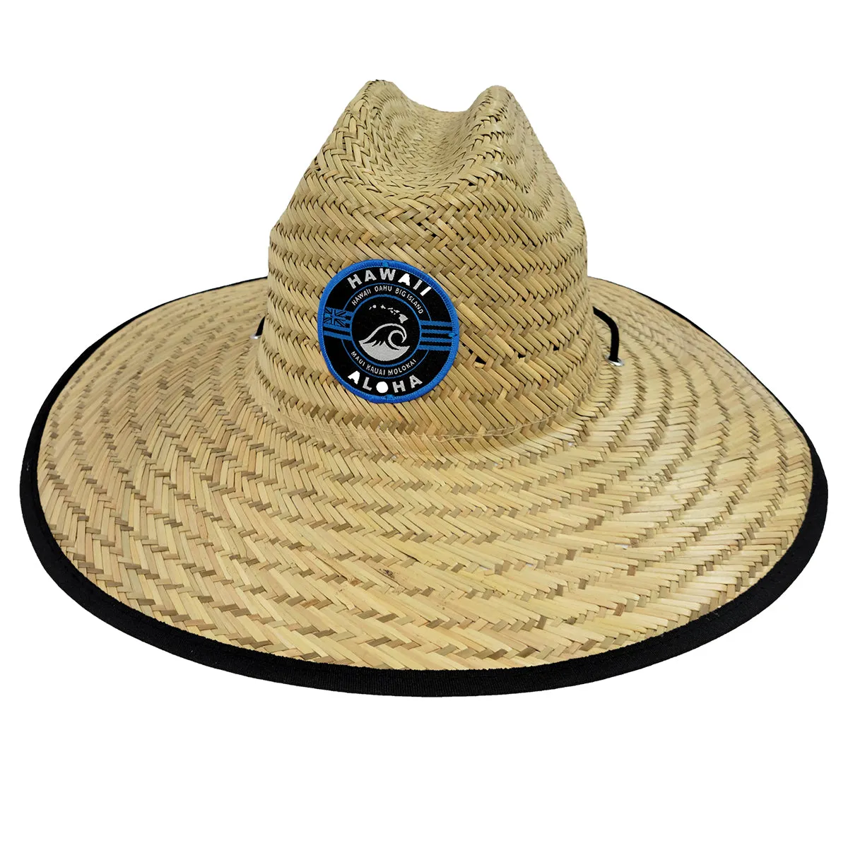 STRAW HAT: BLUE HIBISCUS