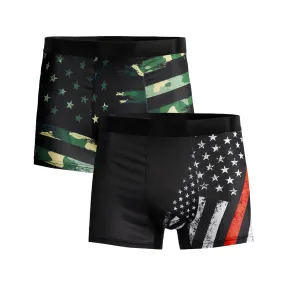 USA FLAG BOXER-2 PACKS