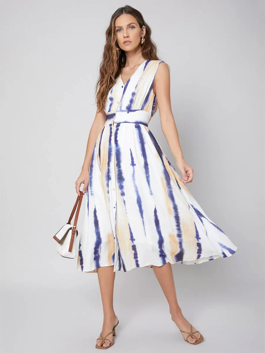 Viola FLOWY TIE DYE DRESS