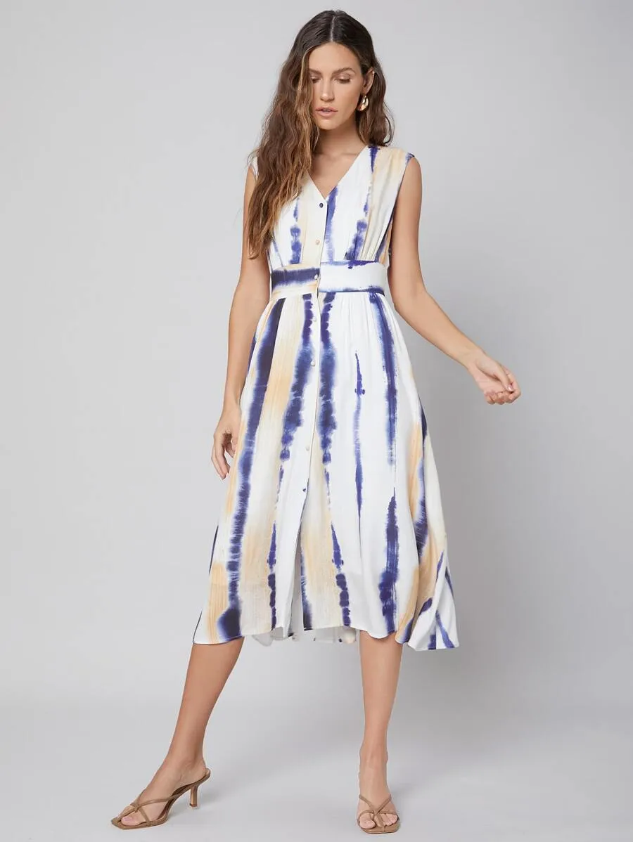 Viola FLOWY TIE DYE DRESS